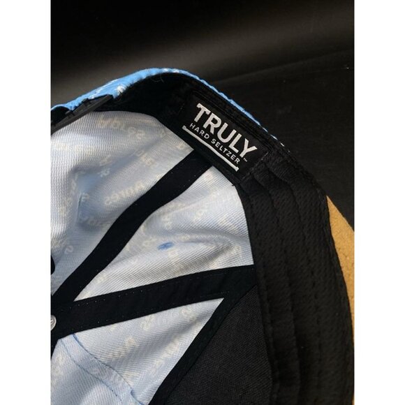 Apres Brist Truly Hard Seltzer Blue & Suede Brim Snapback Hat Cap NWT New - Picture 9 of 11